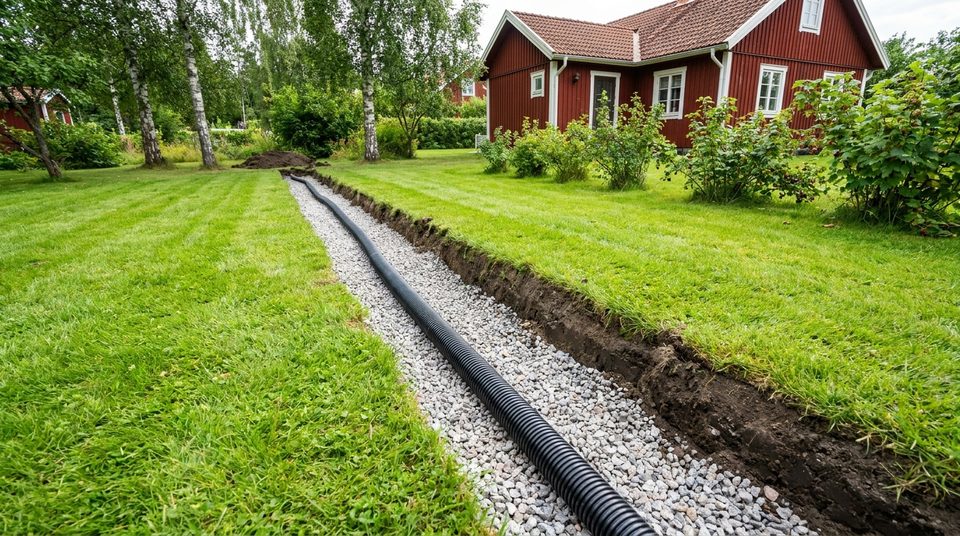 Tomtdränering